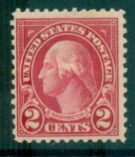 USA-1923-26-Sc583-2c-Washington-P10-RotaryMH-lot67914