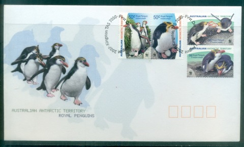 AAT-2007-Royal-Penguins-FDC-lot75986