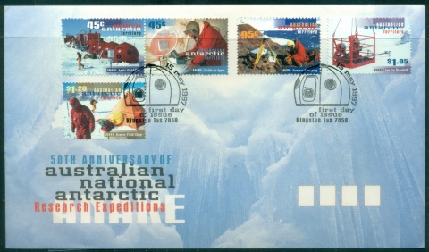 AAT-1997-Australian-National-Antarctic-Research-Expeditions-50th-Anniversary-FDC