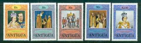 Antigua-1978-QEII-Coronation-25th-Anniversary