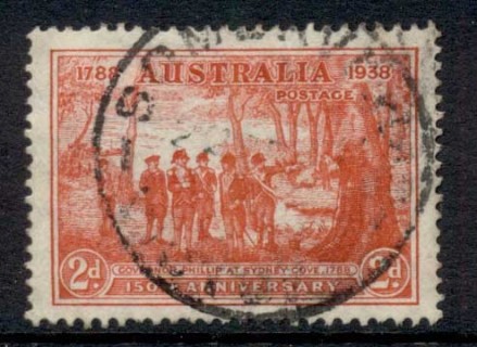 Australia-1937-NSW-150th-Anniv-2d-FU