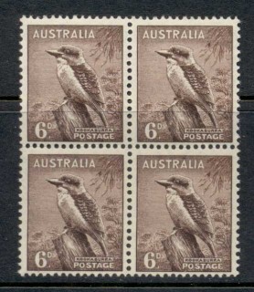 Australia-1938-45-Kookaburra-6d-blk4-MUH