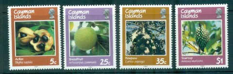 Cayman-Is-1987-Fruit-MUH-lot72621