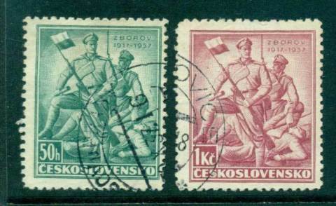 Czechoslovakia-1937-Battle-of-Zborov-FU-lot41072