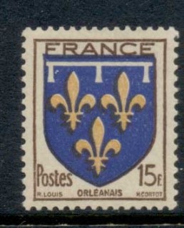 France-1944-Regional-Arms-Orleans-MUH