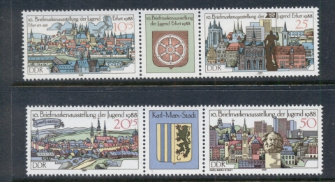 Germany-DDR-1988-Philatelists-League-MUH