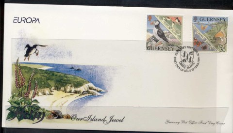 Guernsey-1999-Europa-Nature-Parks-FDC