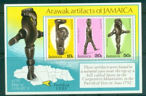 Jamaica-1978-Arawak-Artifacts-MS-MUH