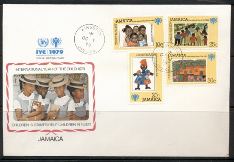 Jamaica-1979-IYC-International-year-of-the-Child-FDC