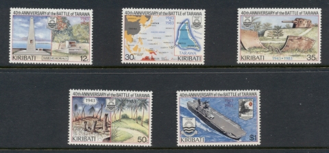 Kiribati-1983-Battle-of-Tarawa-40th-Anniversary-MUH