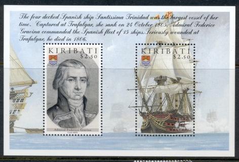 Kiribati-2005-Battle-of-Trafalgar-Bicentenary_1