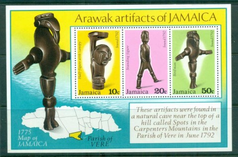 Jamaica-1978-Arawak-Artifacts-MS-MUH