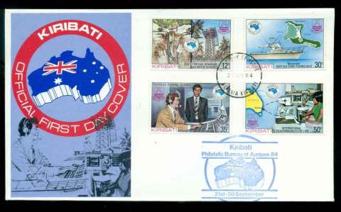 Kiribati-1984-AUSIPEX-FDC-lot51519