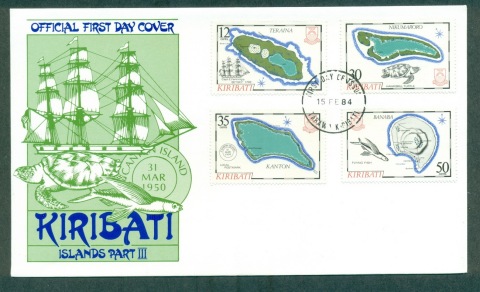 Kiribati-1984-Islands-Pt-III-FDC-lot70938