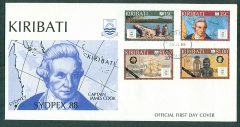 Kiribati-1988-Aust-Bicentenary-FDC-lot70947