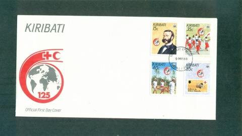 Kiribati-1988-Red-Cross-FDC-lot70946