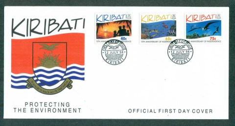 Kiribati-1994-Protecting-the-Environment-Pt-I-FDC-lot70962