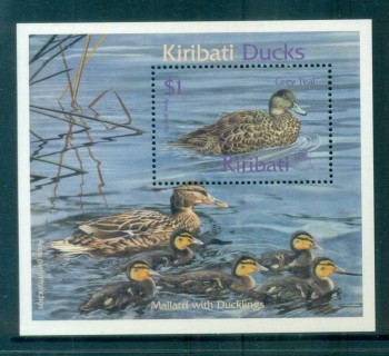 Kiribati-2001-Ducks-MS-MUH-lot79956