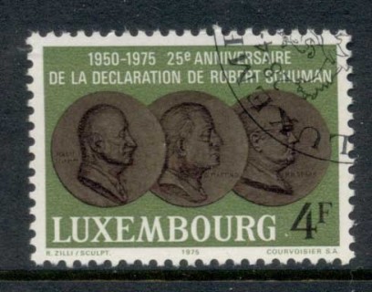 Luxembourg-1975-Coal-Steel-CTO