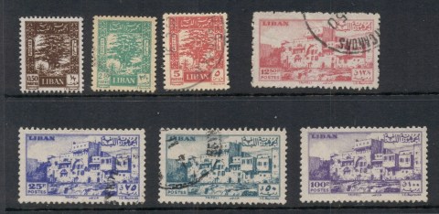 Lebanon-1947-Cedar-Crusader-Castle-FU