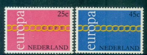 Netherlands-1971-Europa-MUH-lot76727