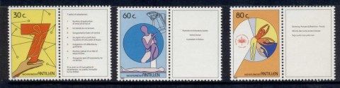 Netherlands-Antilles-1989-Queen-Wilhemina-Fund-MUH