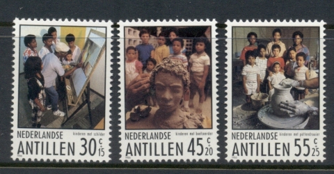 Netherlands-Antilles-1986-Welfare-Social-Cutural-Care-MUH