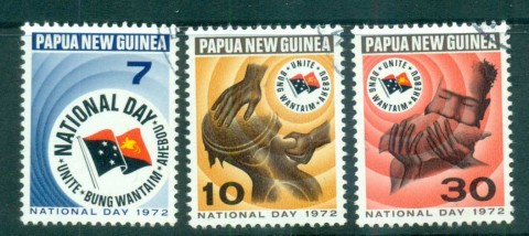 PNG-1972-National-day-CTO-lot71042