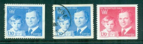 Sweden-1980-Crown-Princess-Victoria-King-Carl-XVI-Gustaf-FU-MUH-lot84023