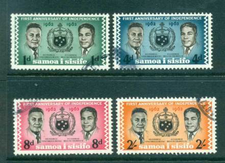 Samoa-1963-Independence-Anniv-FU-lot54690