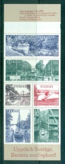 Sweden-1979-Gota-Canal-booklet-MUH-lot84013