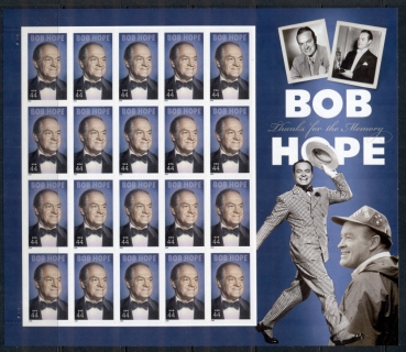 USA-2009-Sc4406-Legends-of-Hollywood-Bob-Hope-pane-20-MUH