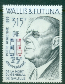 Wallis-Futuna-1995-Charles-de-Gaulle-MUH