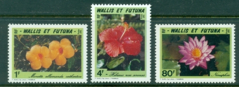 Wallis-Futuna-1991-Flowers-MUH