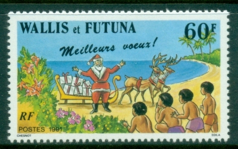 Wallis-Futuna-1991-Xmas-MUH