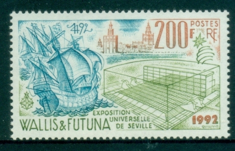 Wallis-Futuna-1992-Expo-92-Seville-MUH