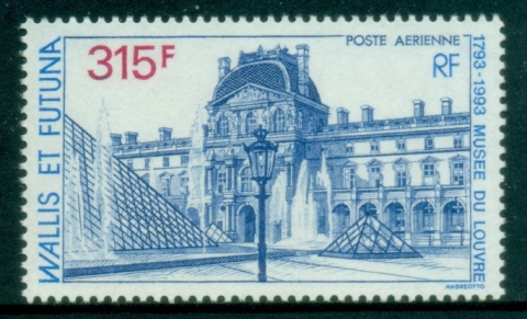 Wallis-Futuna-1993-Louvre-Museum-Bicentenary-MUH