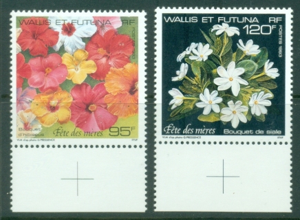 Wallis-Futuna-1993-Mothers-Day-Flowers-MUH