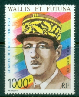 Wallis-Futuna-1990-General-Charles-de-GaulleMUH