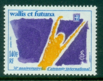 Wallis-Futuna-1991-Amnesty-Intl-30th-Anniversary