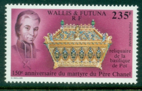 Wallis-Futuna-1991-Father-Louis-Marie-Chanel-MUH