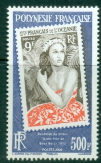 French-Polynesia-2009-French-Polynesia-Stamp-Anniversary-MUH