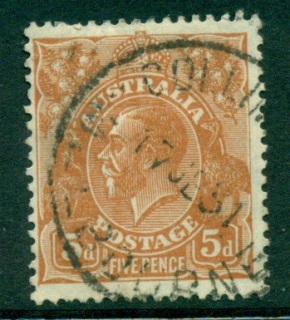 Australia-KGV-Head-5d-Liht-Orane-Brown-Small-Multi-Wmk-Perf-135x12-jpg-5-FU-lot25058