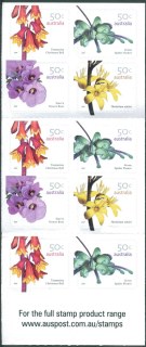 Australia-2007-Australian-Wildflowers-Definitives-2007-10-x-50-cent-Multi-PDie-cut-11-3-x-11-1-Peel-n-stick-2-of-4862-and-4865