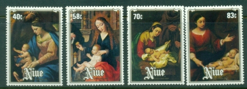 Niue-1984-Xmas-Nativity-Paintings-MLH