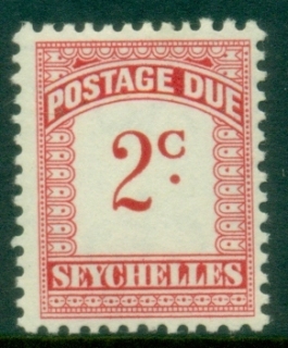 Seychelles-1964-65-Postage-Due-2c-MLH