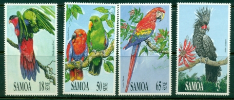 Samoa-1991-Birds-Parrots-MLH