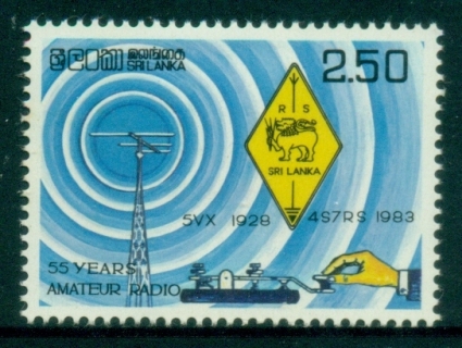 Sri-Lanka-1983-Amateur-Radio-Society-MLH