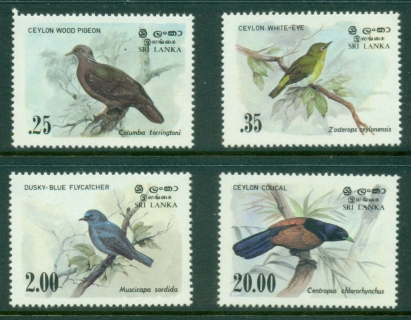 Sri-Lanka-1983-Birds-MUH