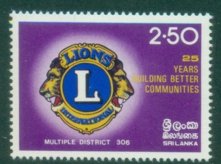 Sri-Lanka-1983-Lions-Club-25th-Anniversary-MLH